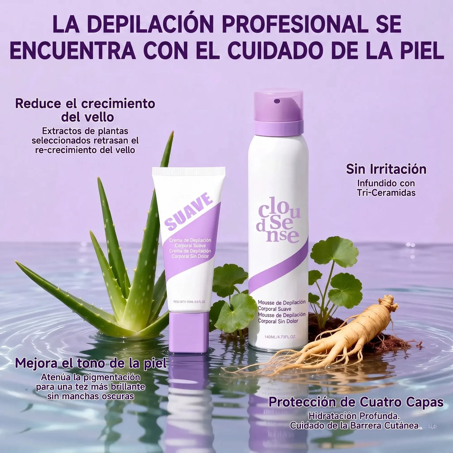Velvea™ Kit de Depilación Sin Dolor