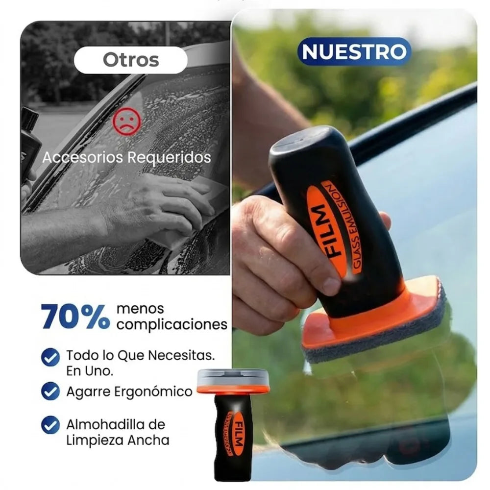 Nikeliang™ Limpiacristales para Auto y Eliminador de Película de Aceite ✨